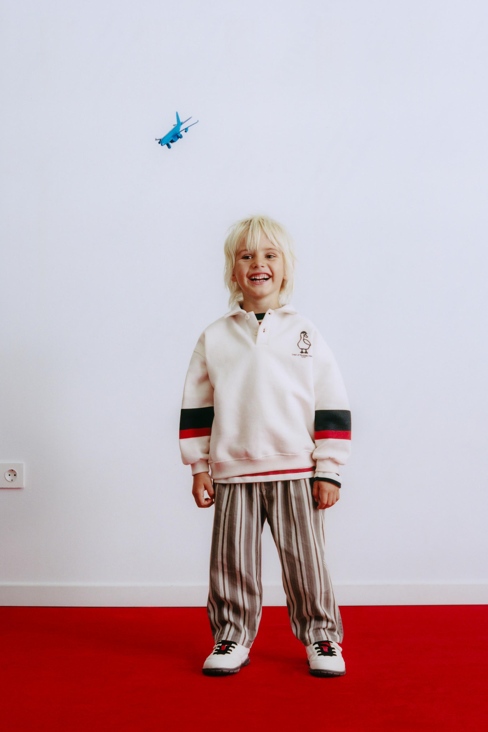 SWEAT POLO CANARD BRODÉ